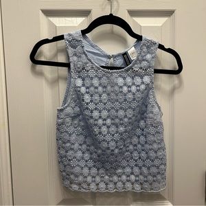 H&M lace tank top size 2